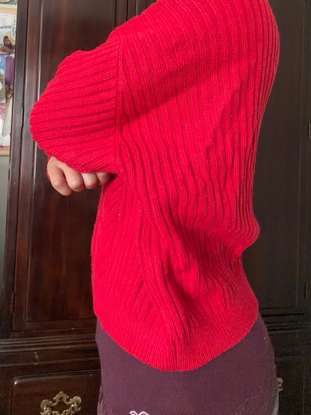 Red Tommy Hilfiger Sweater
